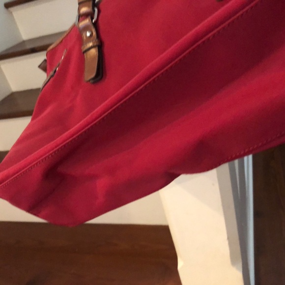 New Super cuteTote Computer Bag, Handbag, Red waterproof fabric with Handles zip - Picture 7 of 13